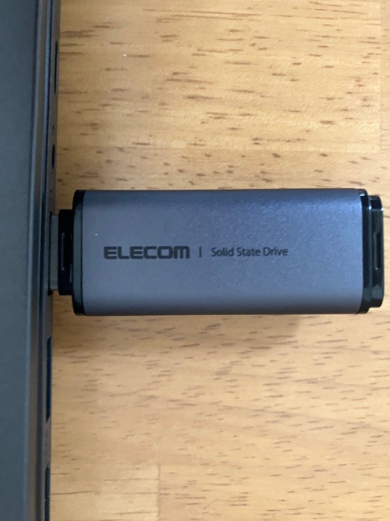 ELECOM（エレコム） 外付け SSD キャップ式 ポータブル SSD 1TB USB3.2