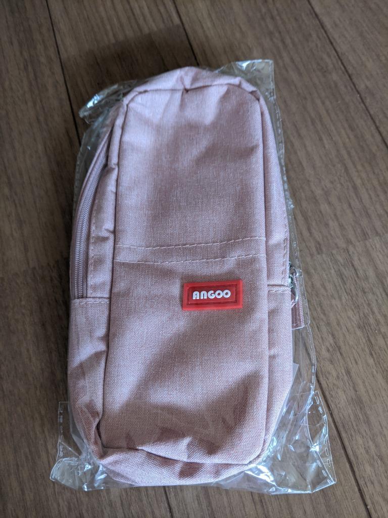 PPYY-ANGOO Pencil Case 3 Compartment Pouch Pen Bag For School Teen