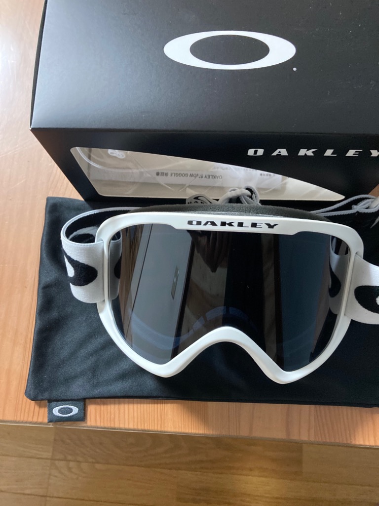 【新作】【OAKLEY正規品】スノーゴーグル (OO7125-02) Oakley O-Frame® 2.0 PRO M Snow Goggles - Matte White - Dark