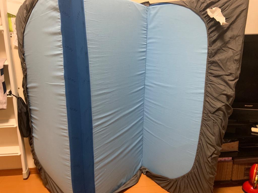 エムリリー　ダブル　マットレス　8cm 三つ折り Amazon｜エムリリー 優反発 マットレス ダブル 高反発 折り畳み