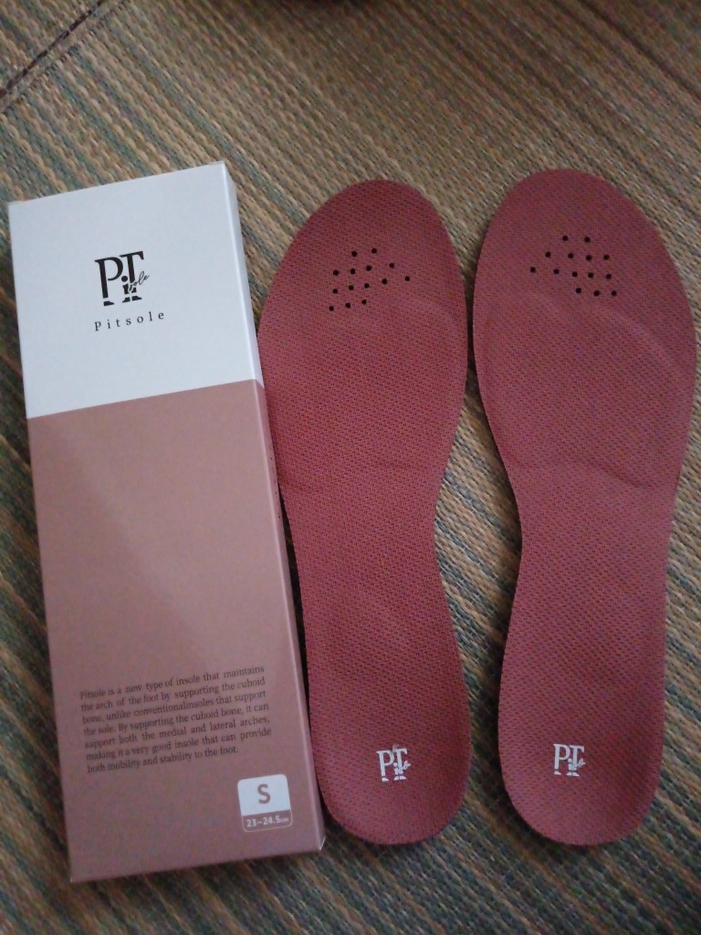 2個セット Pitsole ピットソール 中敷き 美脚 姿勢サポート 美