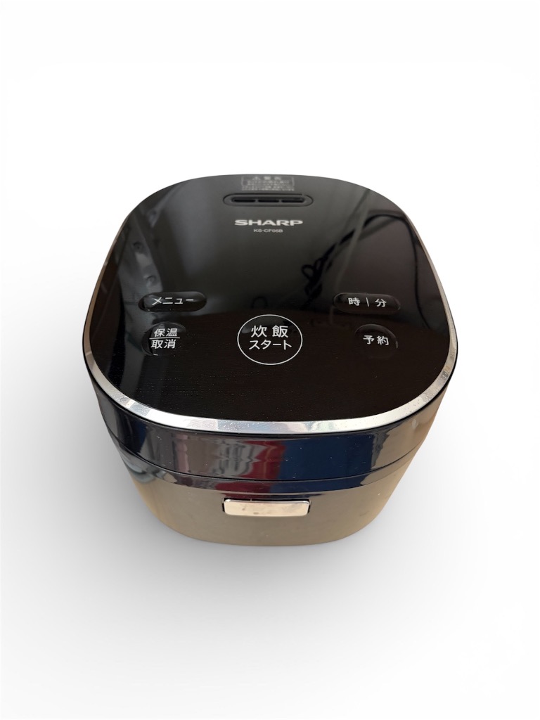 SHARP（シャープ） ジャー炊飯器 KS-CF05B-B ブラック系 [0.5~3合炊き
