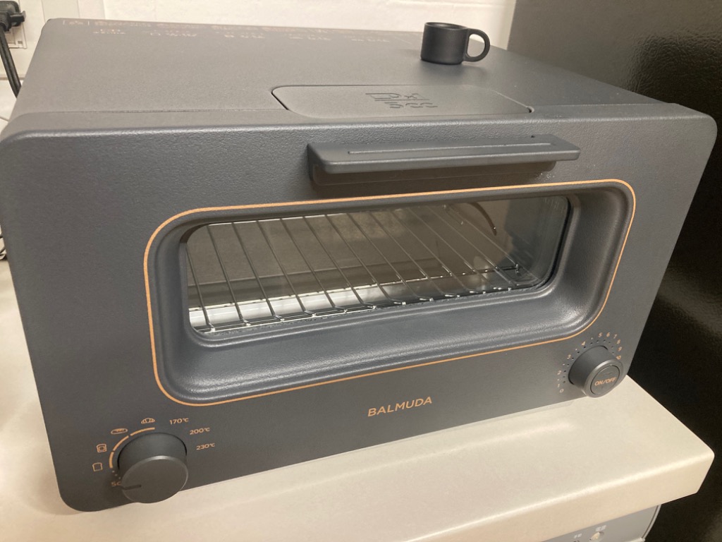 バルミューダ オーブントースター BALMUDA The Toaster スチームトースター K05A-CG チャコールグレー 限定色【100サイズ】