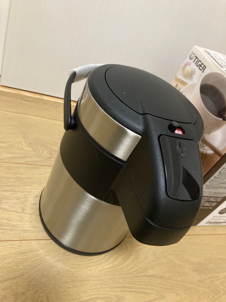 タイガー魔法瓶 真空断熱 ステンレス エアーポット 「とら〜ず