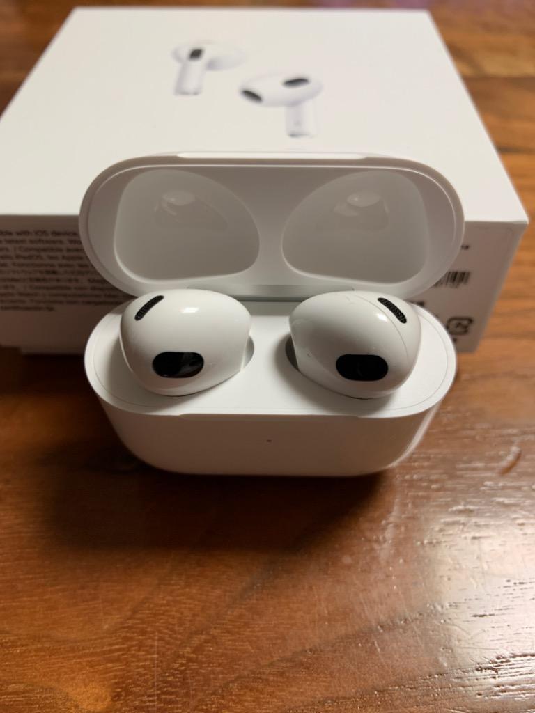 訳あり品-外装箱傷あり」新品 AirPods （第3世代） MME73J/A 未開封 