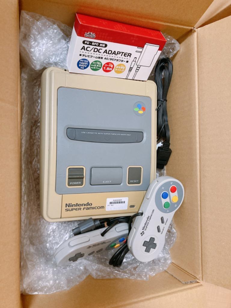 スーパーファミコン 本体 すぐ遊べるセット コントローラー2個付 SFC 