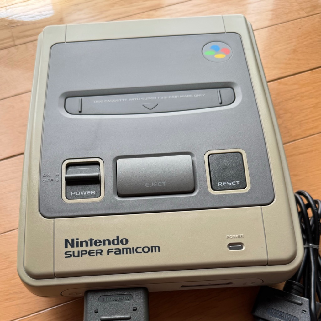 スーパーファミコン 本体 すぐ遊べるセット コントローラー2個付 SFC 