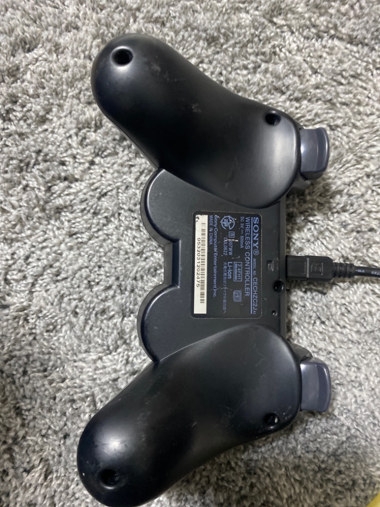 PS3 コントローラー 純正 ブラック 2個セット USB(純正、互換ランダム 