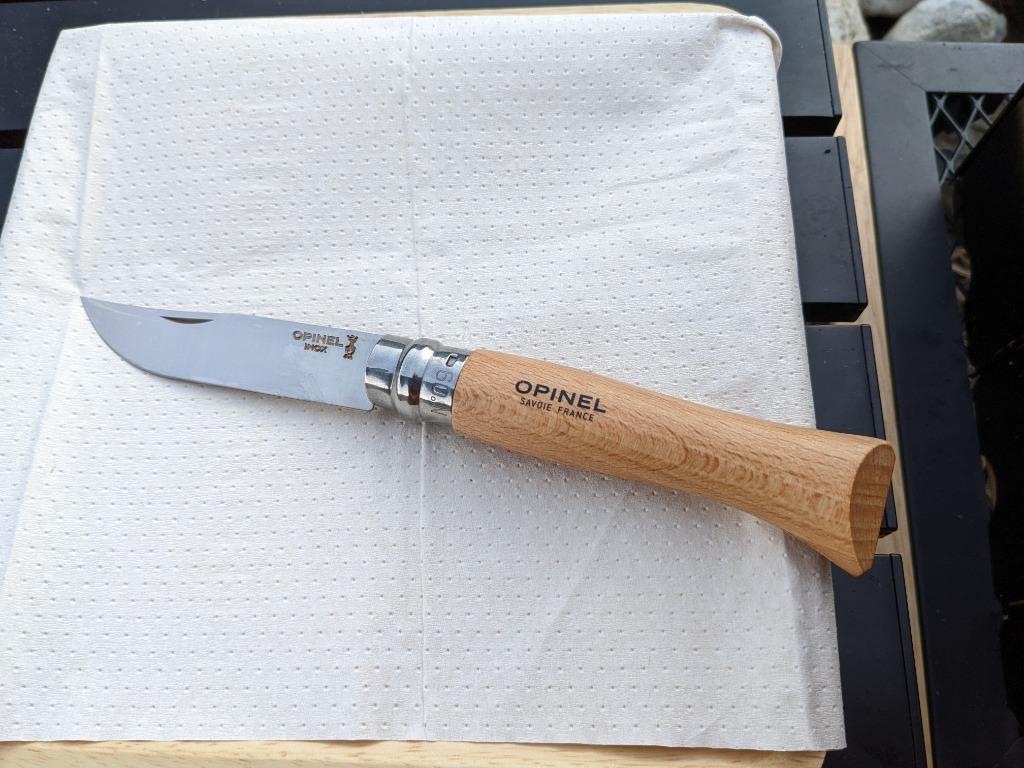 オピネル ステンレス スチール ナイフ Opinel No.9 #9 001083 名入れ :sa-3123840010835:entotsu -  通販 - Yahoo!ショッピング