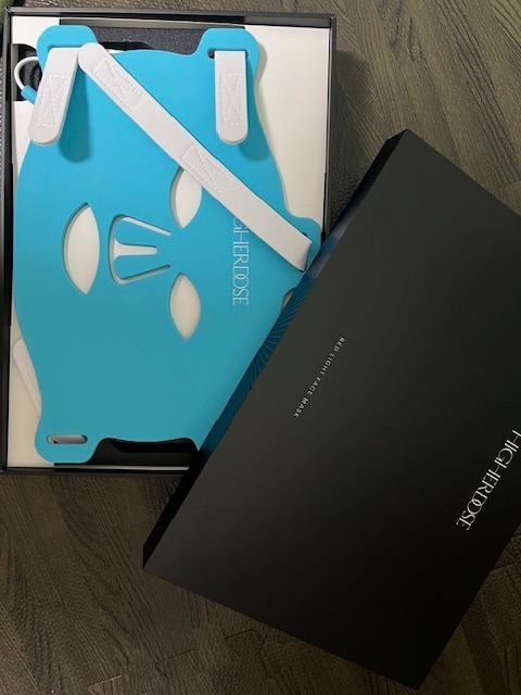 正規代理店】赤色LED 美顔器 赤外線 美容マスク HIGHERDOSE