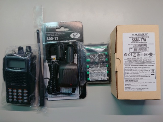 FT-60 送料無料 八重洲無線 144/430MHz帯 FMハンディ機 ヤエス