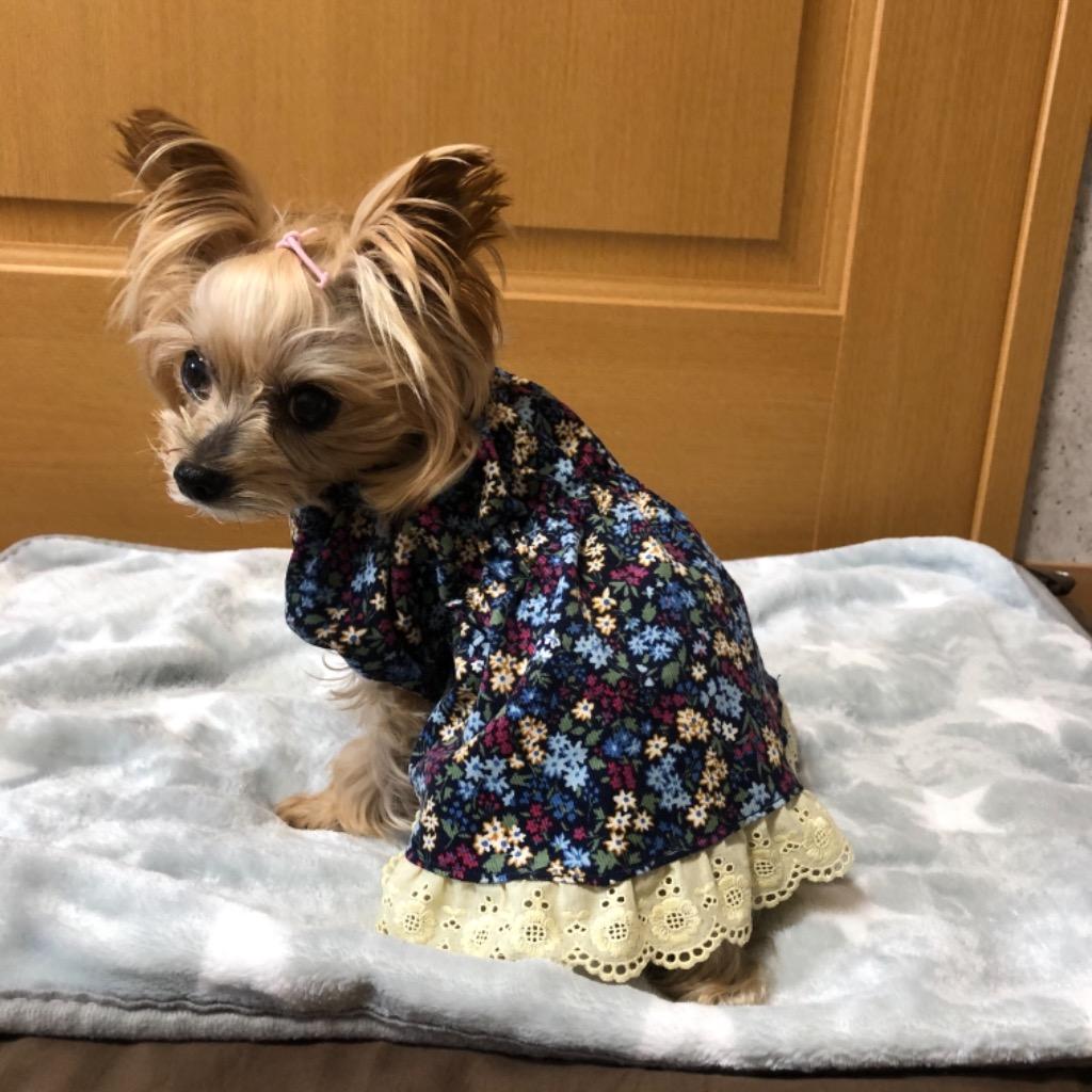 犬服型紙 チュニックワンピース 小型犬 小型犬ロング 中型犬