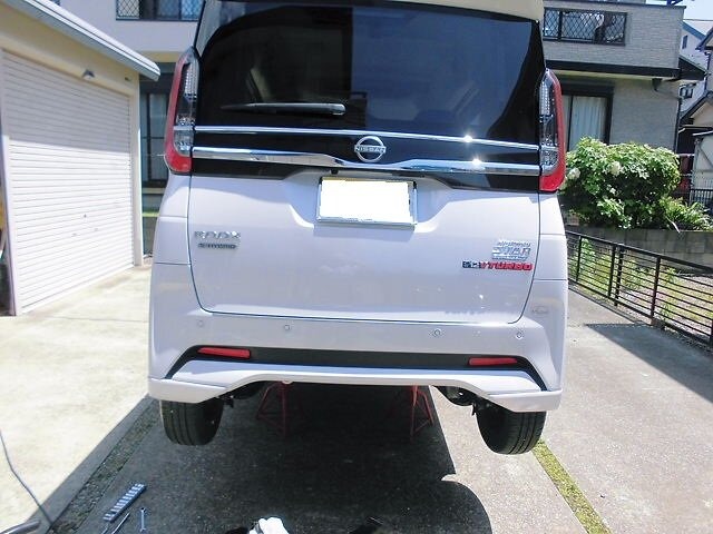 日産（NISSAN） ルークス/ROOX B44/45/47/48A 後期：純正 マッドガード