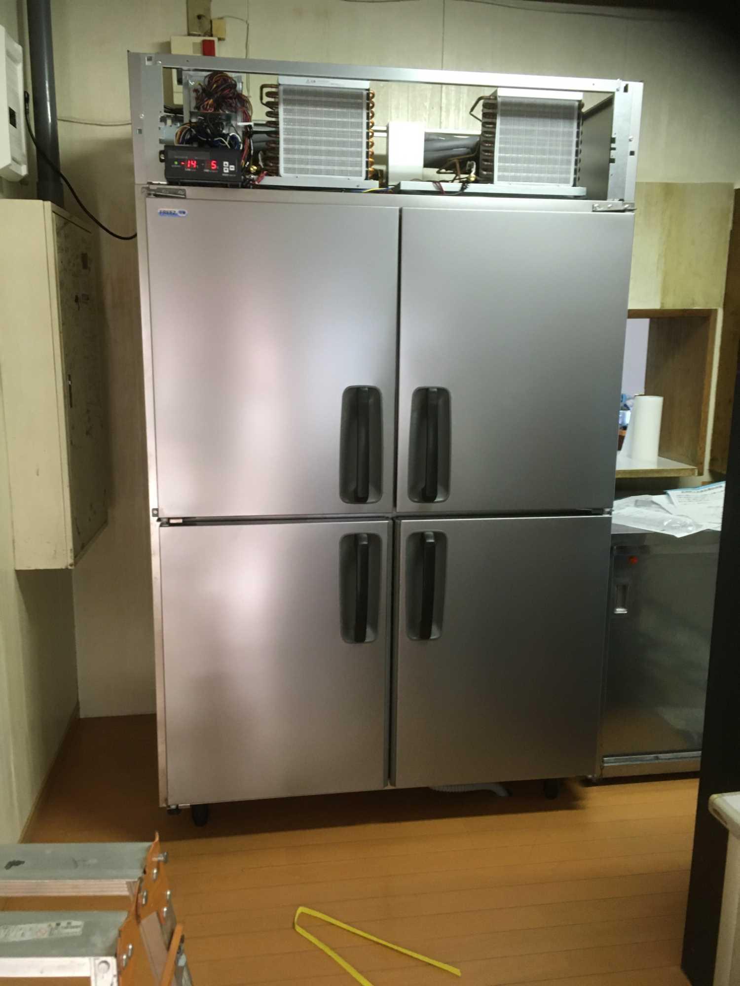 パナソニック縦型インバーター冷凍冷蔵庫 型式：SRR-K1261CSB（旧SRR 
