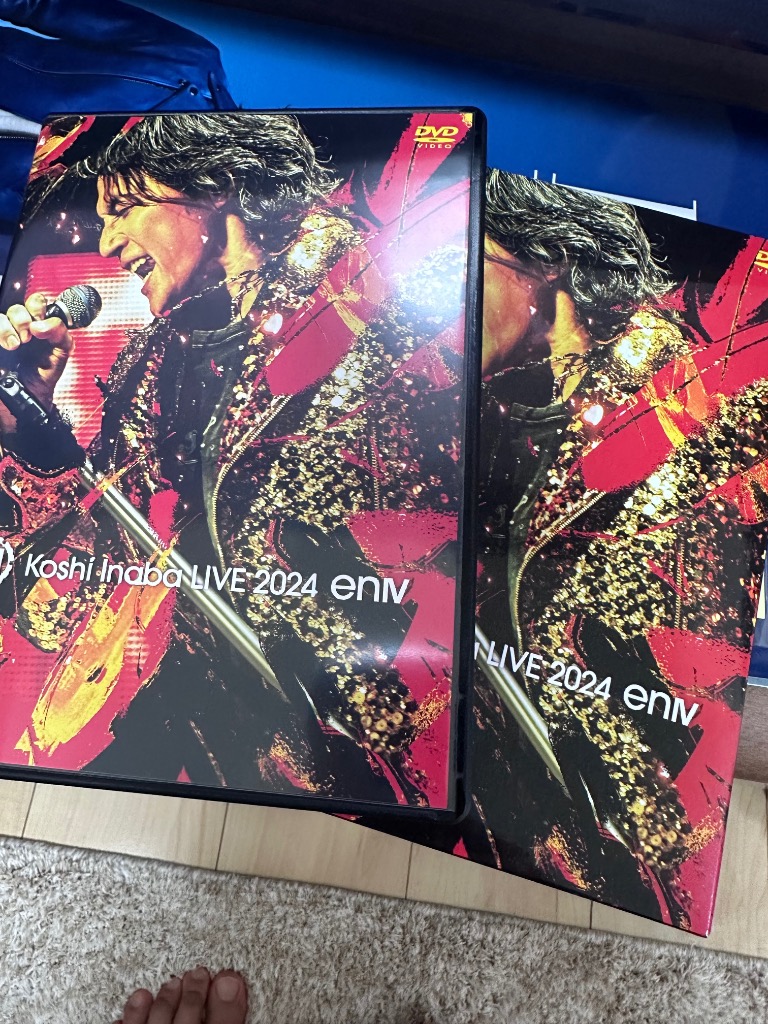 ポストカードセット封入 稲葉浩志 (Bz) 3DVD/Koshi Inaba LIVE
