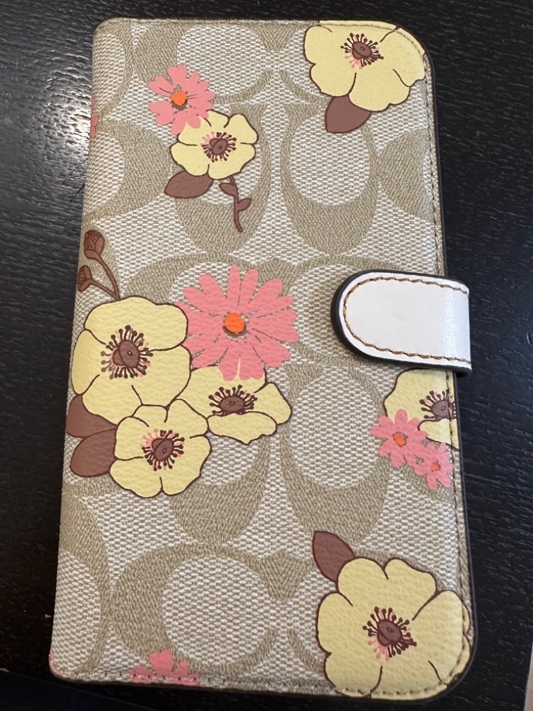 コーチ スマホケース 手帳型 ☆COACH☆ iPhone 14 PRO フォリオ 