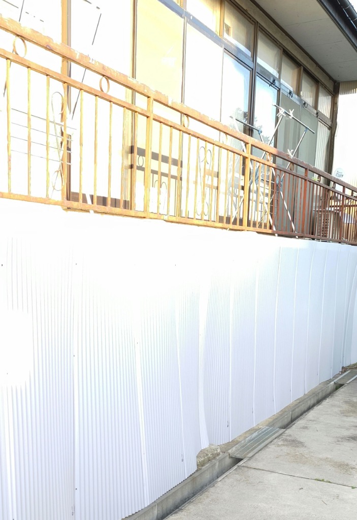 波板 硬質塩ビナミイタ ビニール 鉄板小波（32波） 6尺 1820×655mm