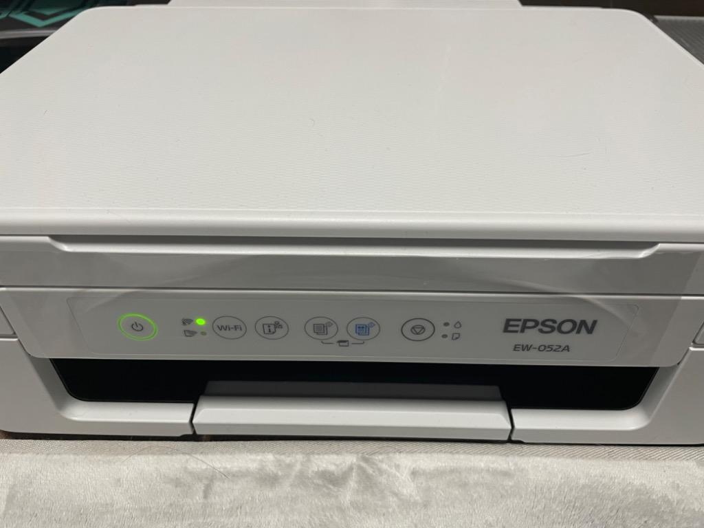 インクジェット複合機 エプソン EW-052A [A4カラーインクジェット/Colorio/多機能/4色/無線LAN/Wi-Fi Direct