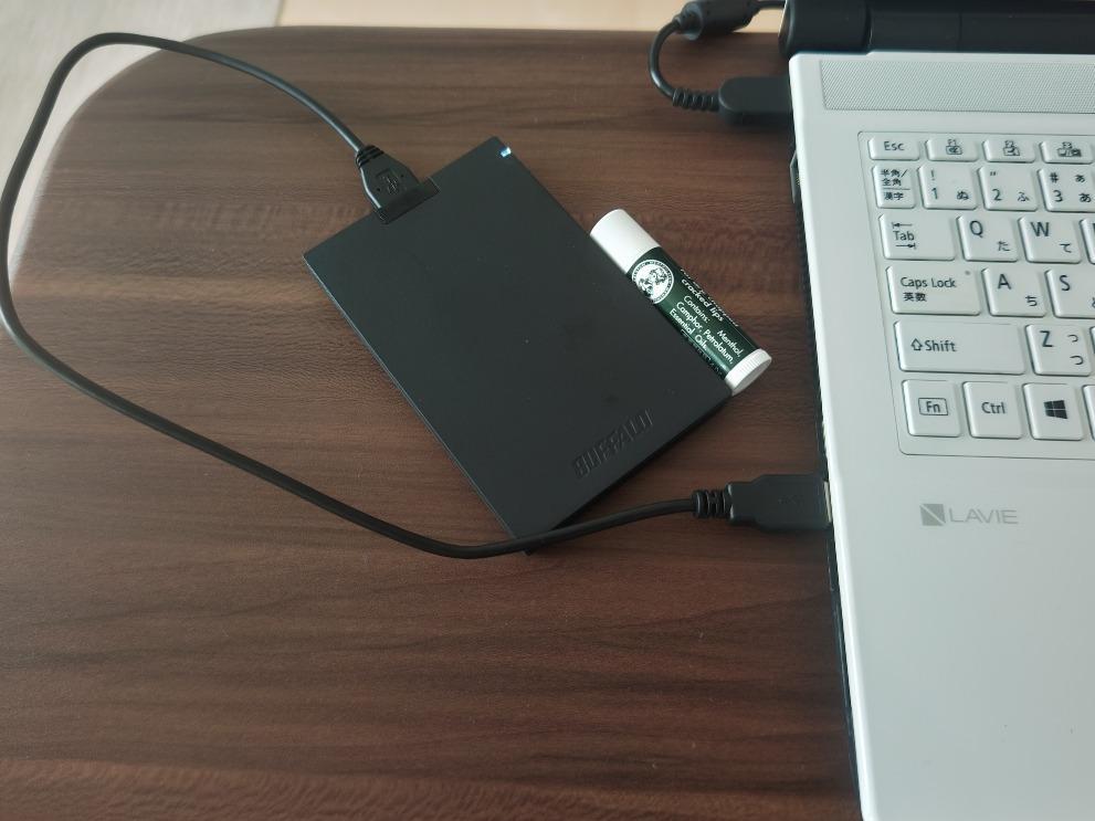 Buffalo SSD-PG2.0U3-BC ブラック SSD-PG2.0U3-BC/D 外付けSSD ポータブル USB3.2 Gen1 Type-A