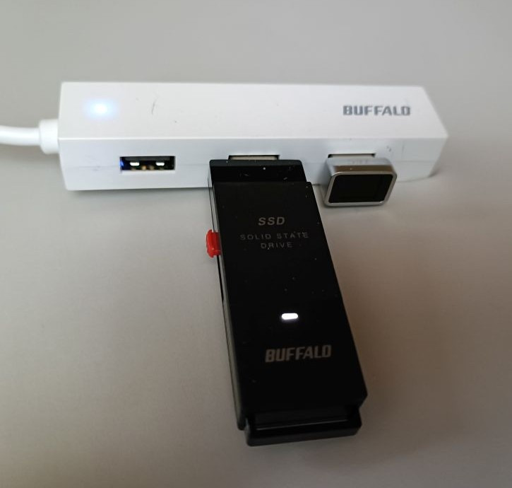 BUFFALO ポータブルSSD バッファロー SSD-PUT500U3BC/D [外付け BUFFALO ポータブルSSD バッファロー SSD-PUT500U3BC/D [外付け