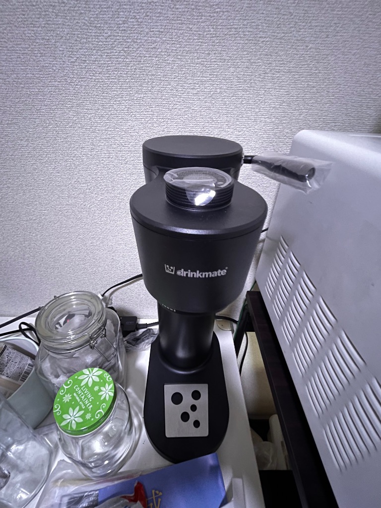 drinkmate Series 660 炭酸水メーカー ブラック ドリンクメイトシリーズ660ブラック DRM1031 ブラック