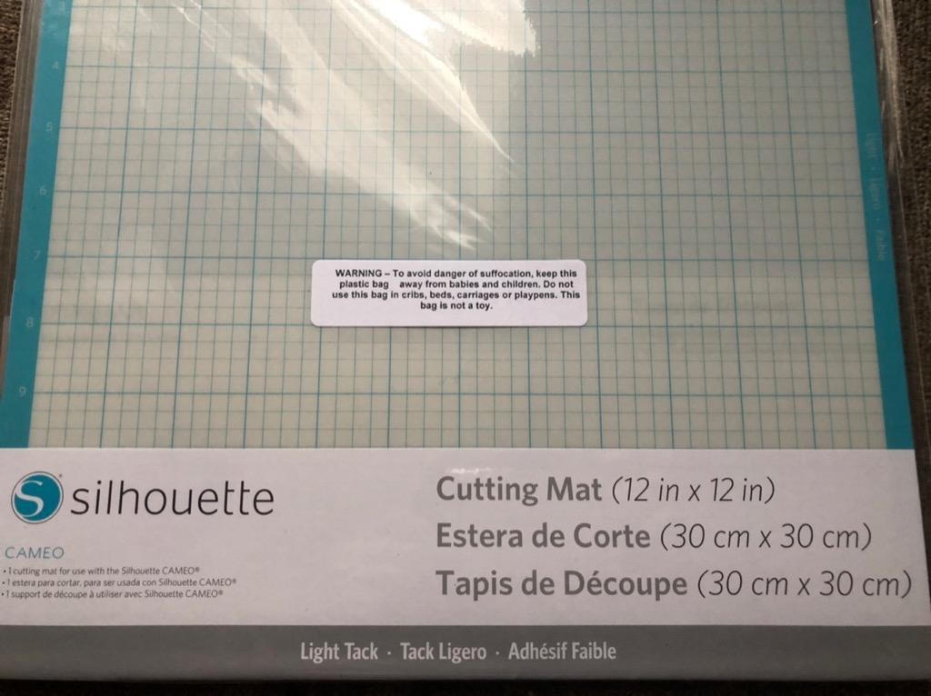 Silhouette Cameo Cutting Mat (12 x 12, Light Tack) CUT-MAT-12LT