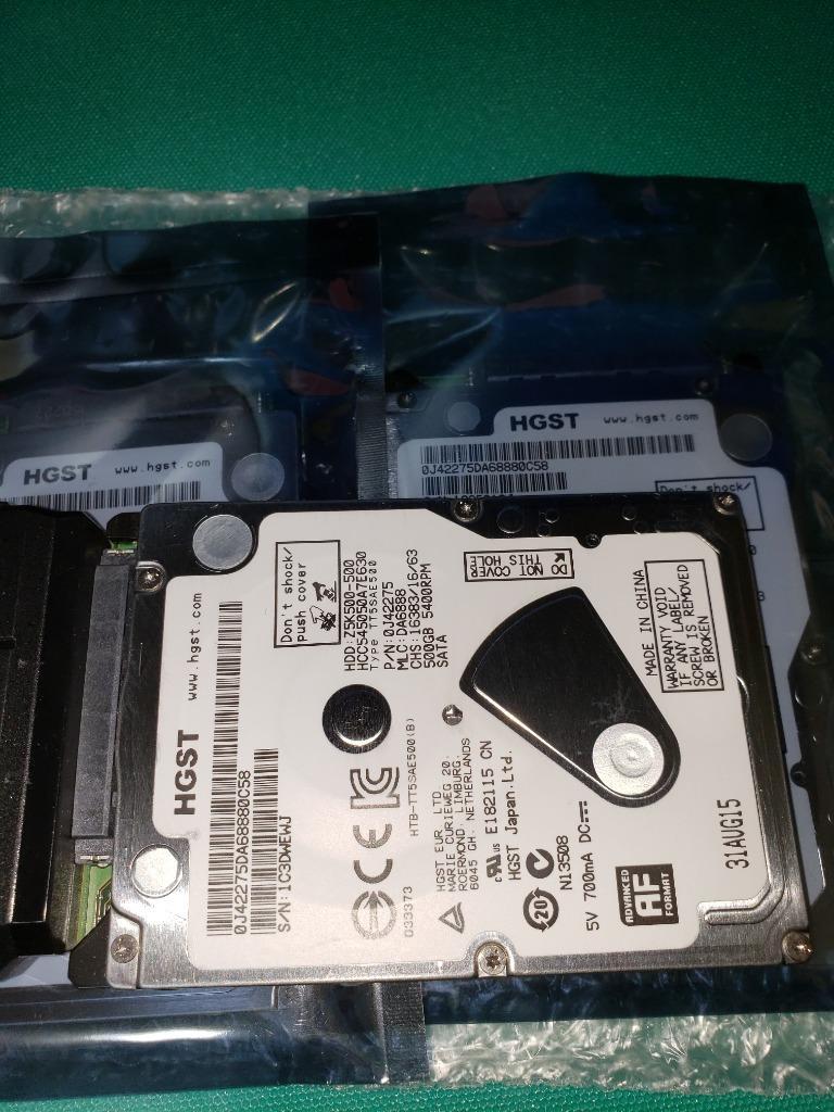 HITACHI ノート用HDD HCC545050A7E630 500GB 5400rpm :1000011532:エクセラープラス - 通販 -  Yahoo!ショッピング