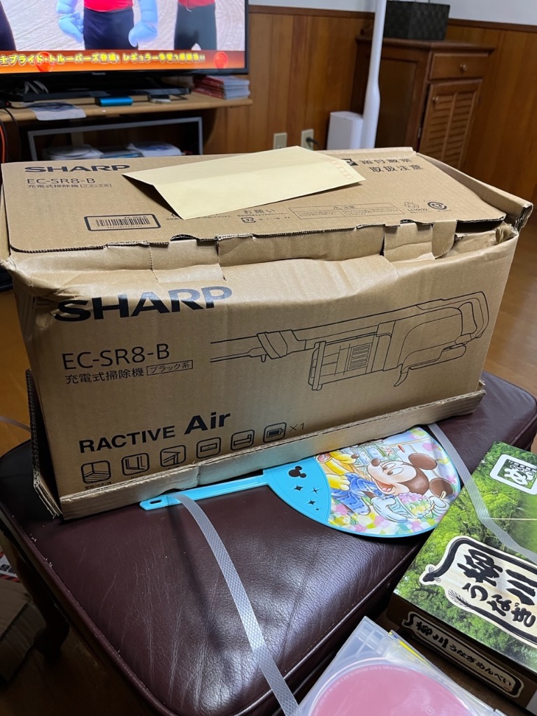 シャープ サイクロン式コードレススティッククリーナー RACTIVE Air