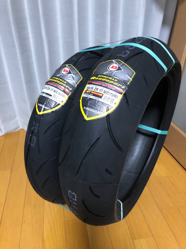 DUNLOP SPORTMAX ROADSPORT ダンロップ スポーツマックス ロードスポーツ 前後セット 120/70ZR17 58W  180/55ZR17 73W : rosp12018017 : EXCITEBIKE - 通販 - Yahoo!ショッピング