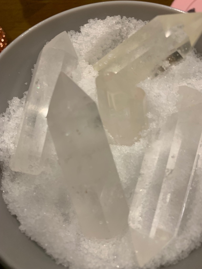 浄化 用 水晶 ポイント 水晶ポイント 六角柱 天然石 クリスタル