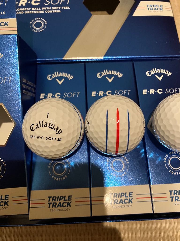 Callaway 日本全国送料無料 キャロウェイ E・R・C SOFT ゴルフ