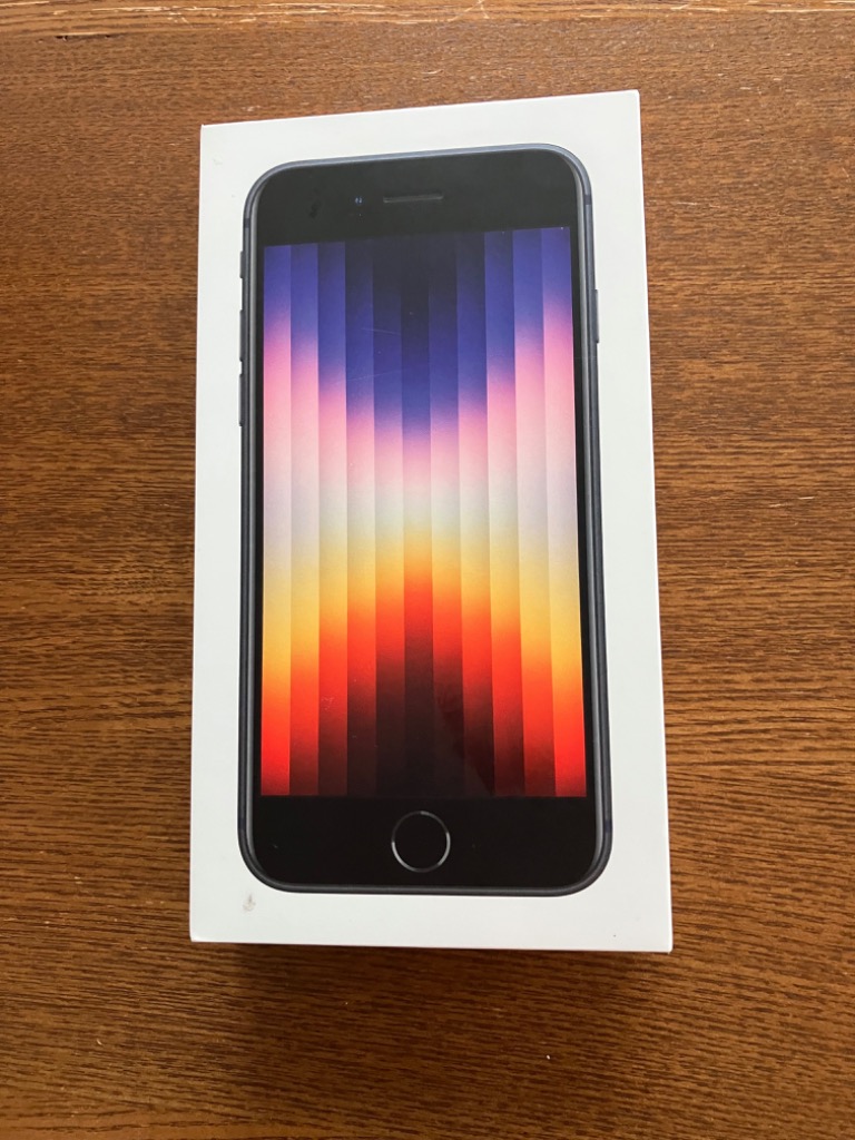 iPhone SE（第3世代） SE3 64GB ミッドナイト 新品未使用 SIM