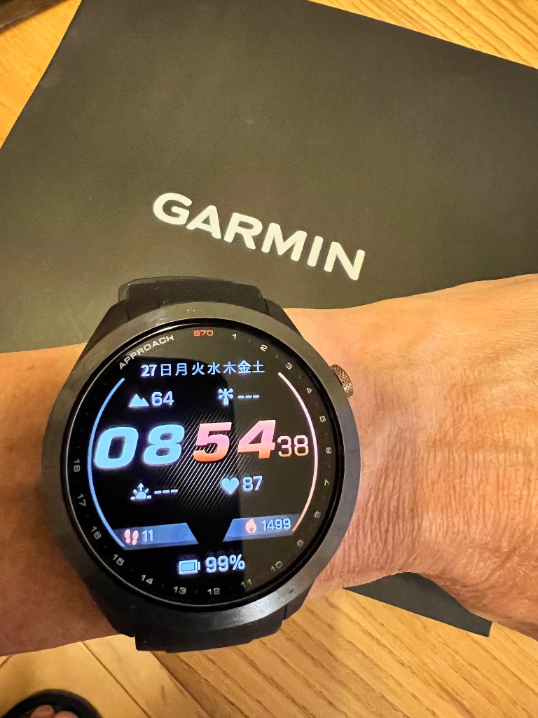 【未使用】ブロンズエディション Garmin Approach S70 ガーミン Approach S70 47mm | スマートウォッチ | Garmin 日本