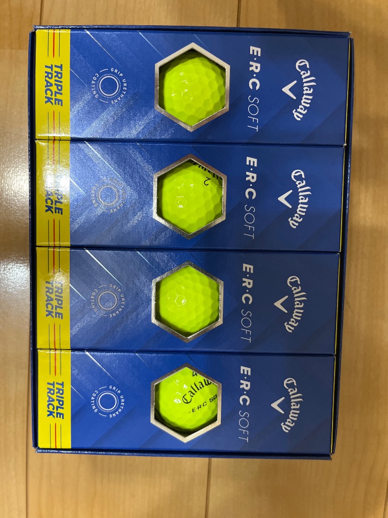 【2ダース24個・未使用・箱付】E・R・C SOFT ERC（イーアールシー） 楽天市場】【24年継続モデル】キャロウェイ E・R・C ソフト