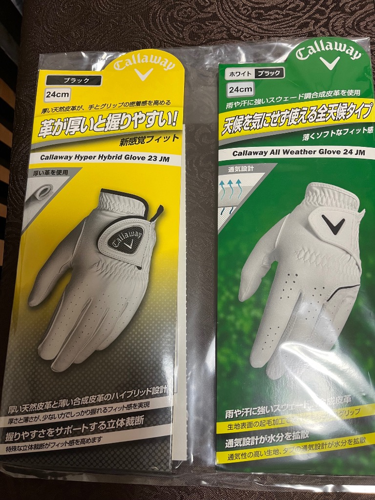 Callaway - 【新品】キャロウェイ Callaway ALL WEATHER 24cm10枚 Callaway キャロウェイ ゴルフ メンズ グローブ オールウェザー