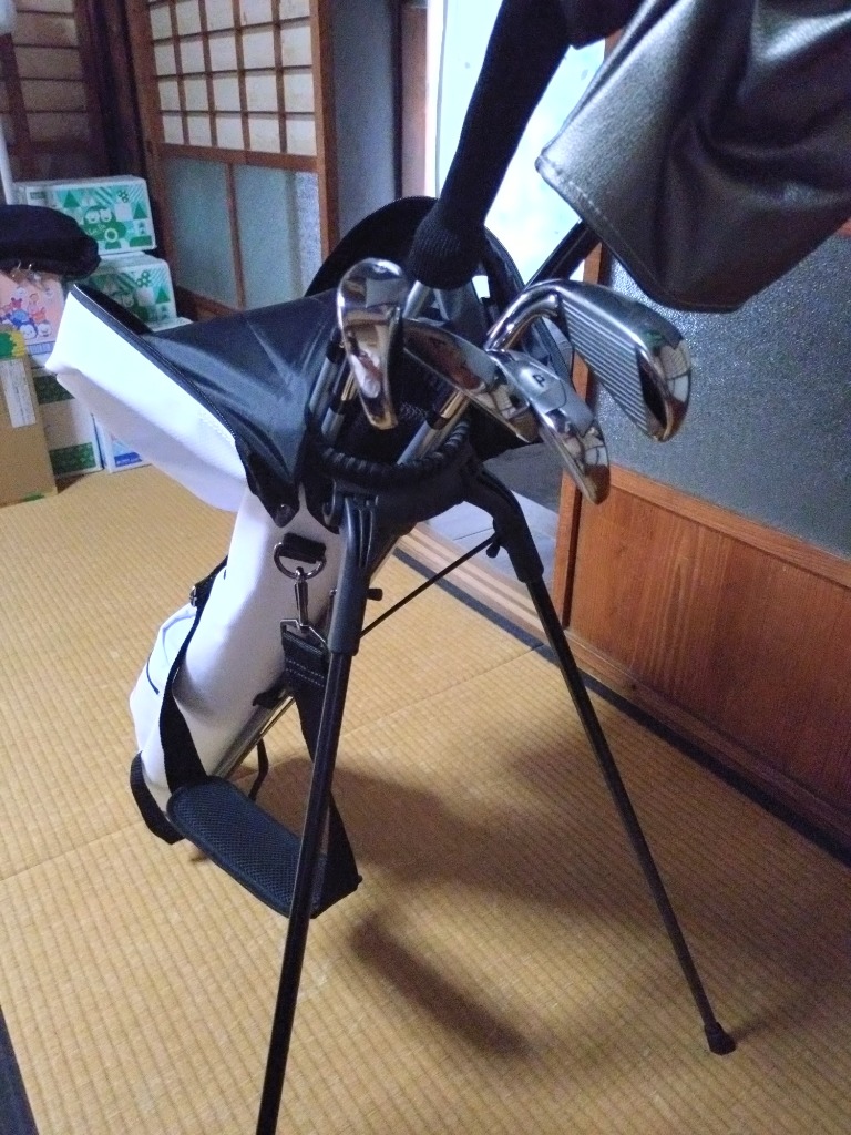楽天市場】シーケンシャルゴルフセルフスタンド付きメンズ