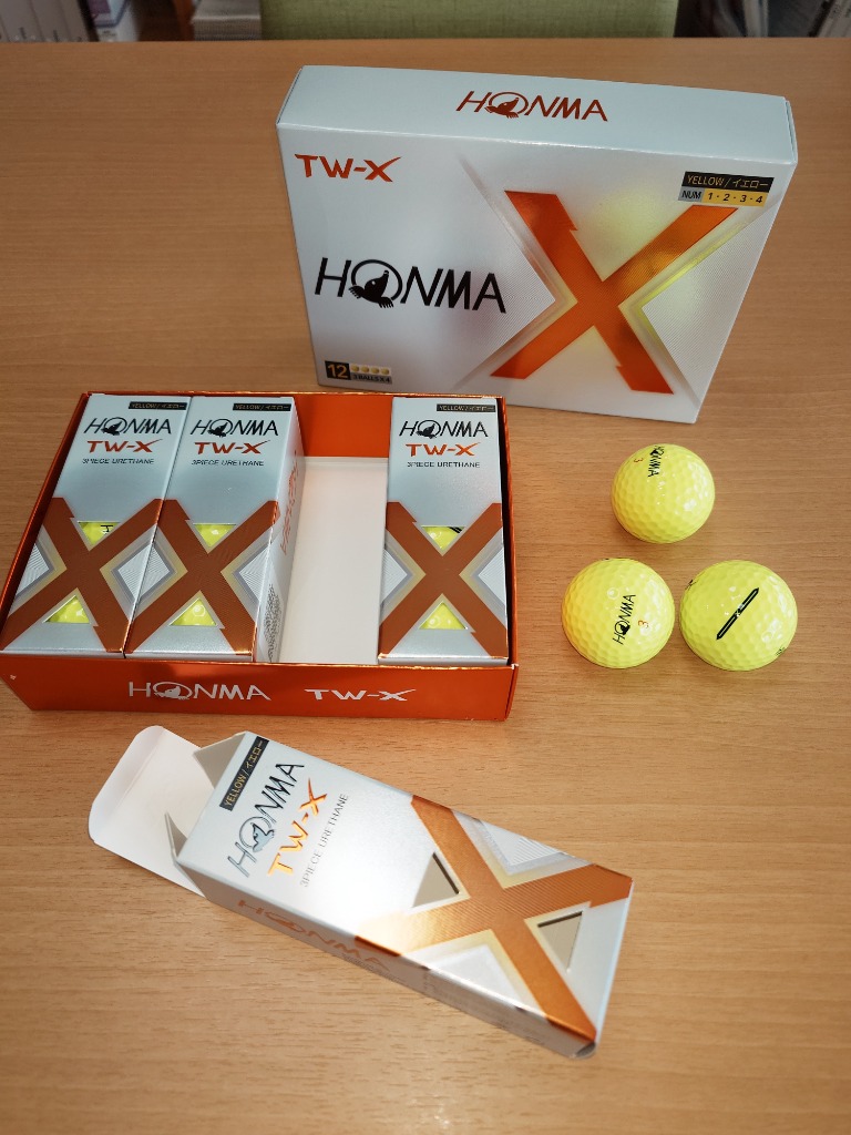 HONMA GOLF（本間ゴルフ） ホンマ New TW-Xゴルフボール アライメント