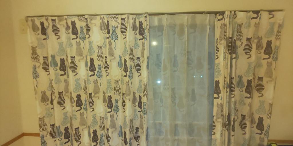 カーテン 4枚セット 即日 お得サイズ 既製品 レース セット 4枚組