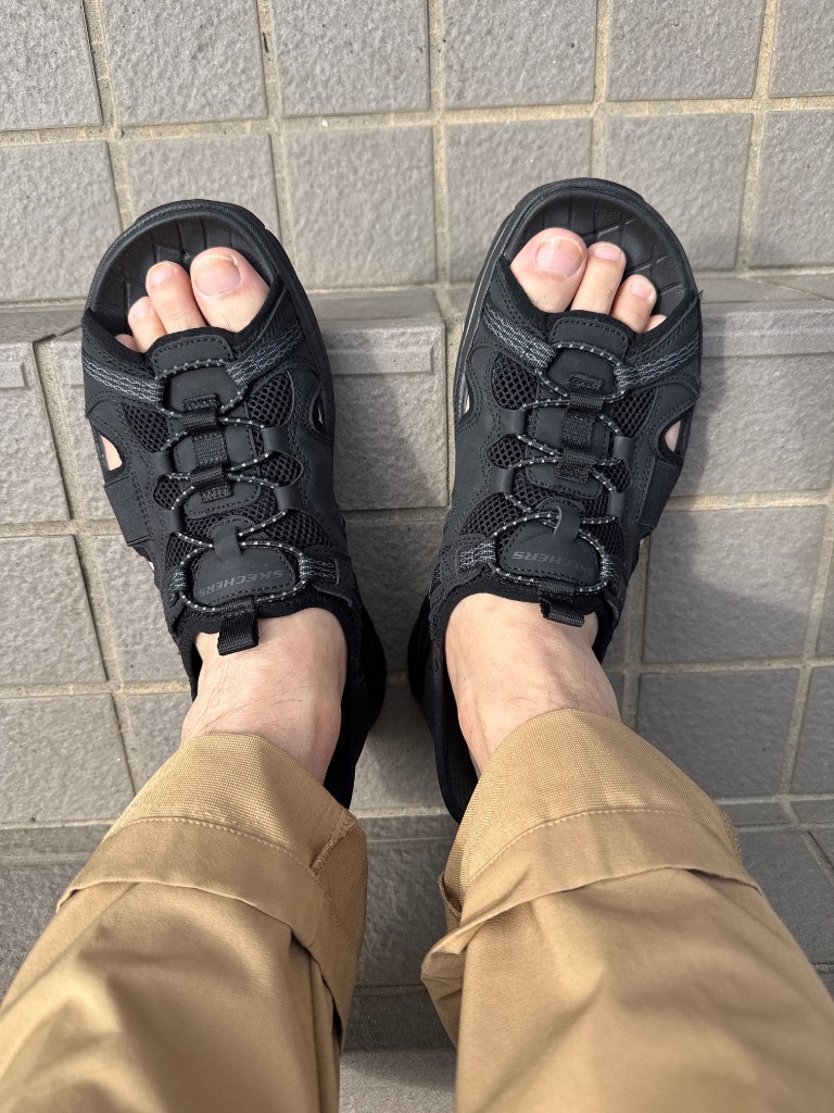 SKECHERS スケッチャーズ REVOLTED SS-MERRICK SKJ-205181-BLK