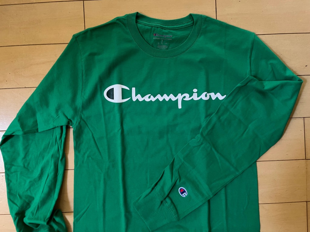 Champion チャンピオン ロンT メンズ 長袖Tシャツ プリント ロゴ