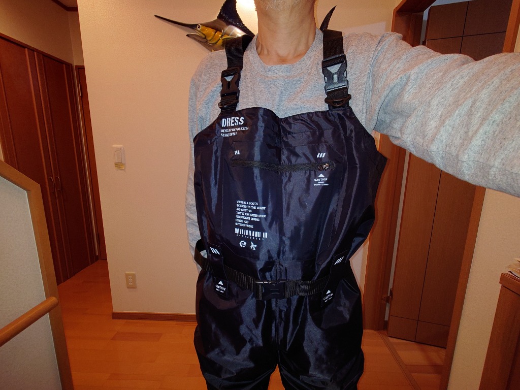 DRESS(釣り) DRESS チェストハイウェーダーエアボーン 胴付 DRESS(釣り) DRESS チェストハイウェーダーエアボーン 胴付