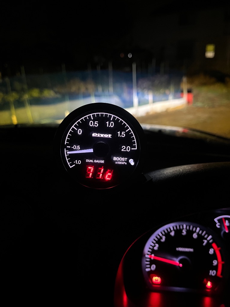 pivot ブースト計 詳しくは写真をご覧ください。 PIVOT (ピボット) メーター【 DUAL GAUGE RS 】ブースト計 DRXB