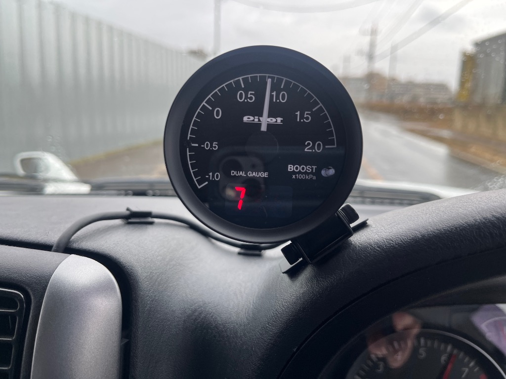 pivot DUAL GAUGE RS ブースト計　JB64用 PIVOT by diffeducation ピボット デュアルゲージRS ブースト計