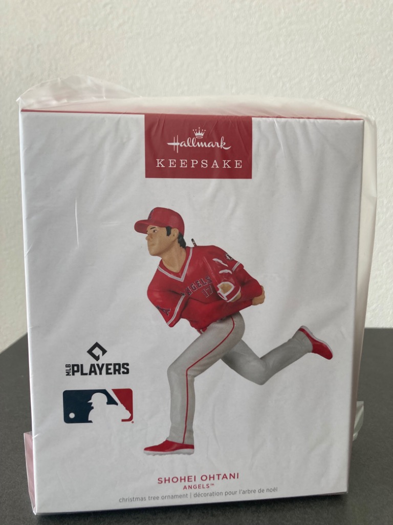 大谷翔平 ホールマーク 2023 オーナメント フィギュア エンゼルス ベースボール MLB Angels Shohei Ohtani Ornament