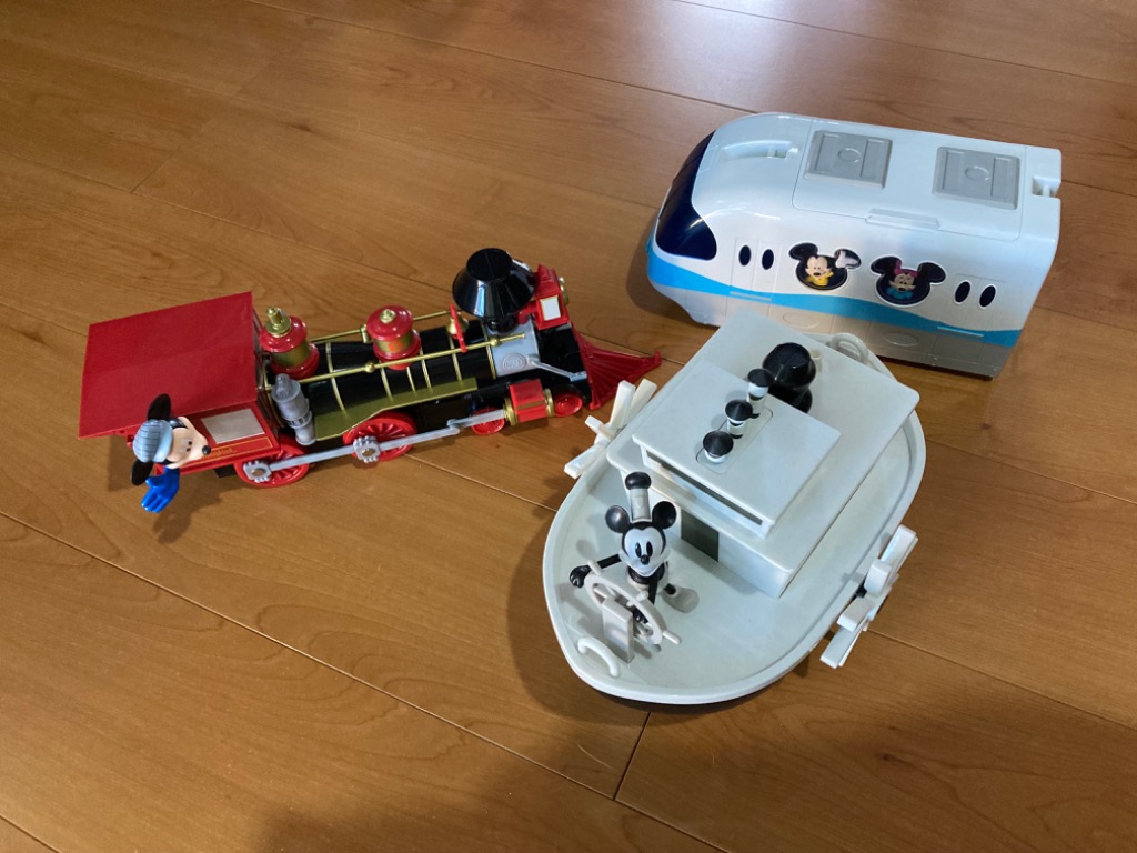 ディズニーランド鉄道 ミッキー 蒸気機関車 汽車 ポップコーン