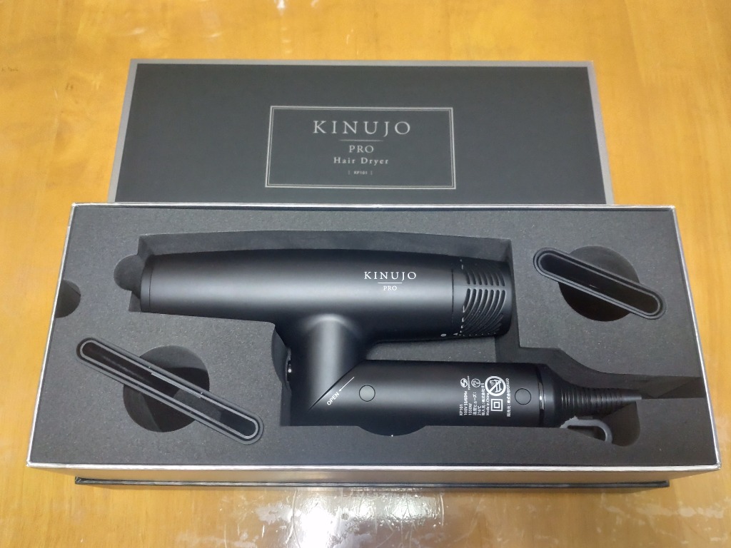 新品 KINUJO プロ ヘアドライヤー Pro Hair Dryer キヌージョ 絹