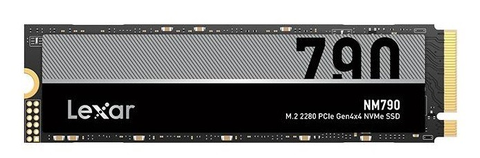 Lexar 2TB NVMe SSD PCIe Gen 4×4 最大読込7,400MB/s 最大書き6,500MB/s PS5確認済み M.2  Type 2280 内蔵 SSD 3D NAND 国内5年保証 LNM790X002T-RNNNG（YF）