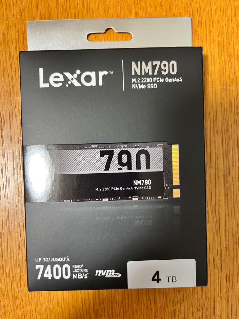 Lexar 【正規代理店】受賞 NVMe m.2 2280 SSD 4TB PCIe Gen4×4 Lexar 【正規代理店】受賞 NVMe m.2 2280 SSD 4TB PCIe Gen4×4