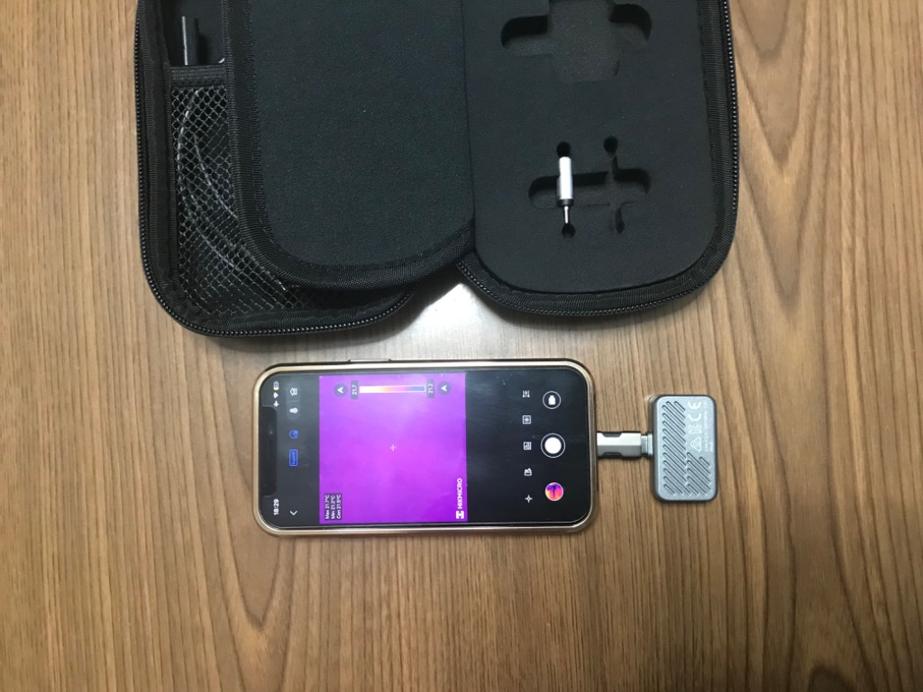 HIKMICRO MiniE サーモグラフィー サーマルカメラ スマホ用 赤外線