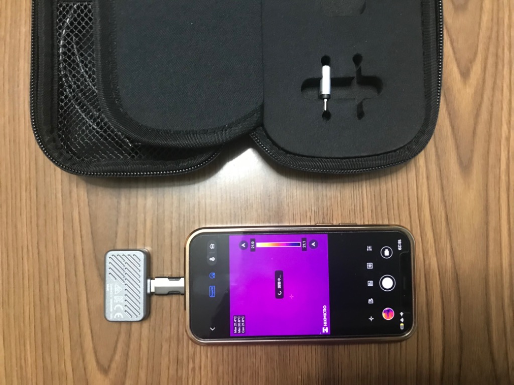 HIKMICRO MiniE サーモグラフィー サーマルカメラ スマホ用 赤外線